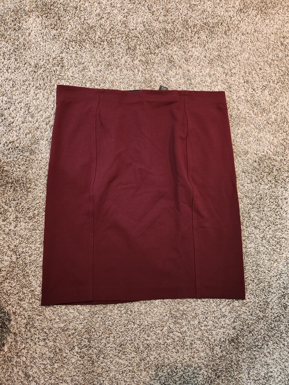 Ann Taylor Burgundy Pencil Skirt - Size 16